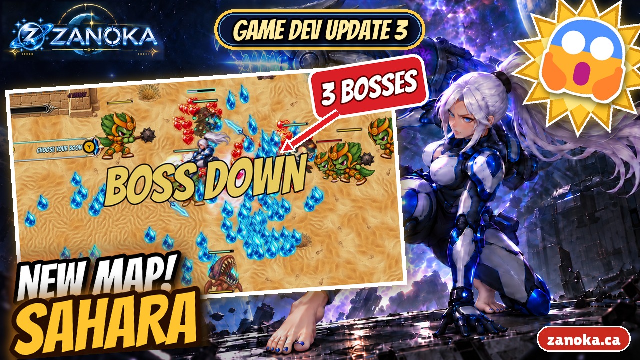 ZANOKA — new map SAHARA: an 11-minute run with three bosses