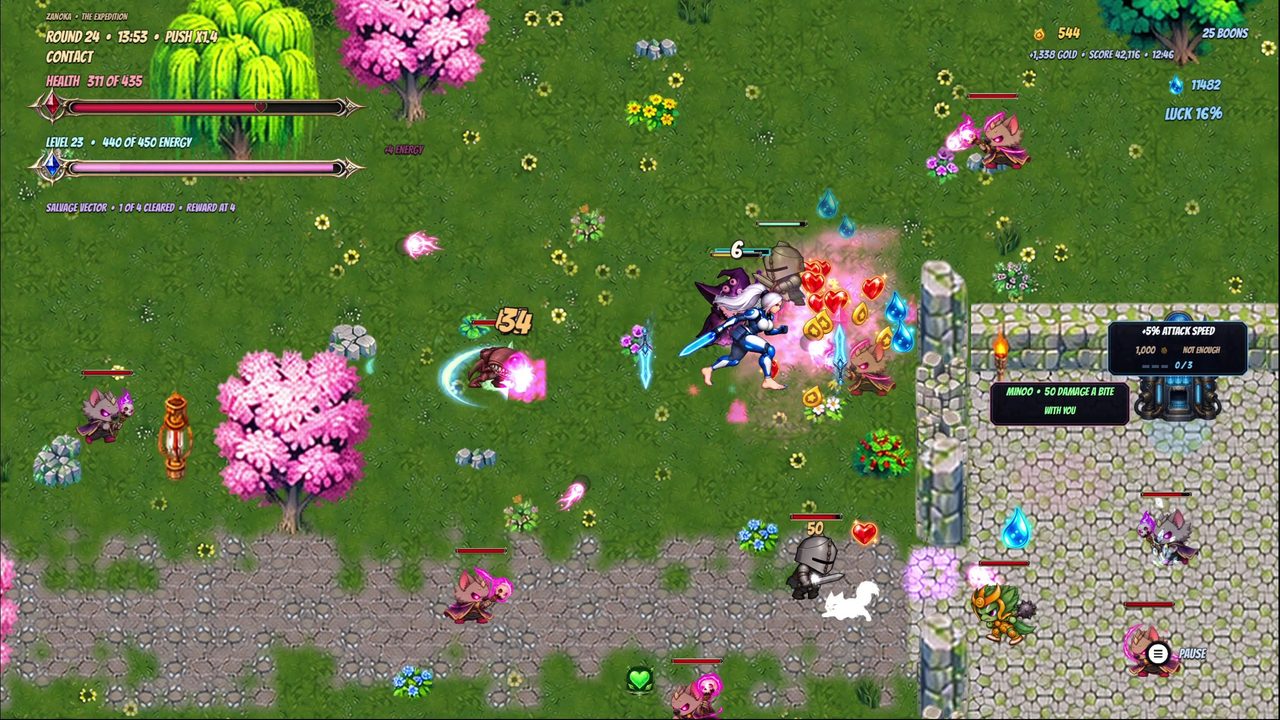 ZANOKA gameplay: Minoo joins the fight